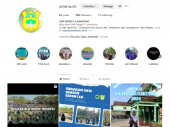 Akun Instagram Resmi SMPN 1 Jumantono
