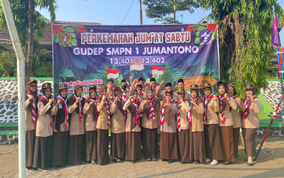 Sukses Gelar Persami 2026, Gudep SMP Negeri 1 Jumantono Lantik Penggalang Baru dan Calon Dewan Penggalang